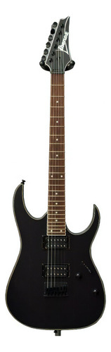 Guitarra Eléctrica Ibanez Rg Standard Rg421ex De Meranti Black Flat Con Diapasón De Jatoba