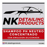 Shampoo Nk Ph Neutro Siliconado Concentrado Lava Auto 500ml