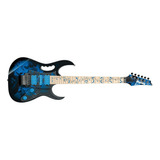 Guitarra Ibanez Jem 77p Corpo Pia Steve Vai Sustainer Edge Cor Azul Material Do Diapasão Maple/walnut Orientação Da Mão Destro