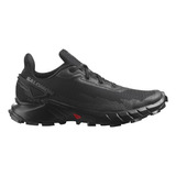 Zapatillas Salomon Alphacross 4 Color Black/black/black - Adulto 36 Ar