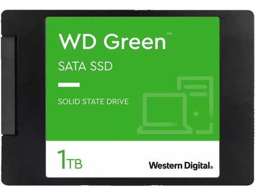 Ssd Western Digital Wd Green, 1tb, Sata Iii, 2.5 , 7mm