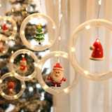 Luces Decorativas Navideñas Luces Led Santa Claus Usb 3m