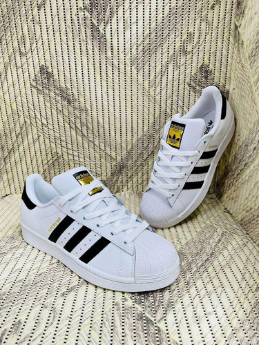 Tenis adidas Superstar Clásico Bco #28mx