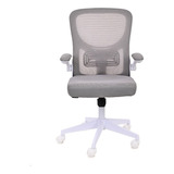 Silla Sillón Escritorio Ejecutiva Oficina Ergonomica Mesh Color Gris