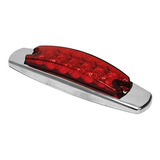 10 Piezas Plafon 10 Led Fija + Estrobo Remolque Rojo 99luxes