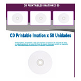 Cd Printables Imprimibles Imation X 50 Unidades