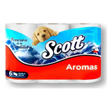 Papel Higienico Scott Aromas Doble Hoja Pack 48 Rollos