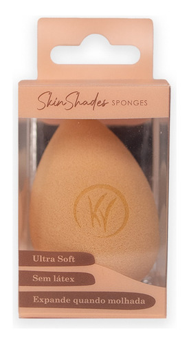 Esponja Para Base Beige Skin Shades Pf-444-04 Klass Vough