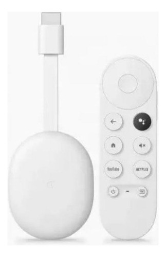 Novo Chromecast 4 Google Tv 4k Controle Voz 8gb Original