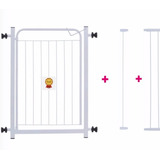 Grade Portão Proteção 85cm - 90cm Bebe Cachorro Escada Pets
