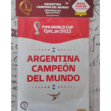 .- Inserto Argentina Campeon Del Mundo Qatar 2022 Panini