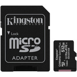 Memoria Kingston Micro Sd Sdxc 512gb Clase 10 + Adaptador Sd