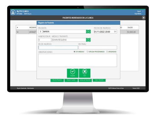 Software Administrativo Para Clínicas Hospitales