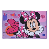 Bajada De Cama/alfombra Infantil Disney Minnie Shine