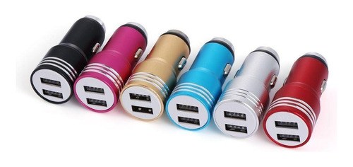 Lote De 10 Mayoreo Cargador Usb Adaptador Plug In Auto