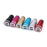 Lote De 10 Mayoreo Cargador Usb Adaptador Plug In Auto