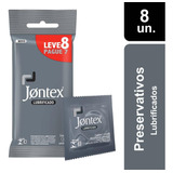 Preservativo Lubrificado Jontex C/8 Camisinhas (l8p7)