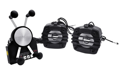 Soporte De Audio Bluetooth Para Motocicleta, Impermeable, Fm