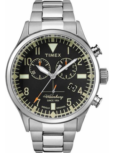 Timex Waterbury Cronografo Tw2r24900 Usado, Impecable
