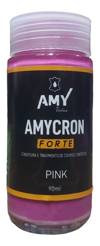 Tinta Para Colete De Couro Amycron 90ml Botas Jaquetas Sofá