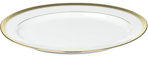 Plato Porcelana 1 Pieza 35.56 Cm Comedor Elegante 2518560