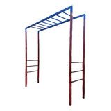 Playground C/ Escada Horizontal 4x1 Para Parquinho 