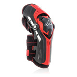 Rodillera Para Moto Articuladas Gorila Acerbis -en Teo Motos Color Negro/rojo Talle Único