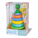 Brinquedo Pirâmide De Argolas Dino - Diver Toys