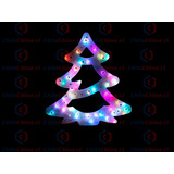 Arbol De Navidad Luminoso Con Luces Led Multicolor Figuraled