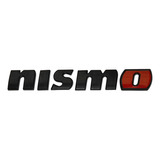 Emblema Letras Nissan Nismo Negro O Cromo Adhrerible