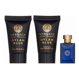 Versace Dylan Blue Pour Homme 3-piece Miniature Set For Men