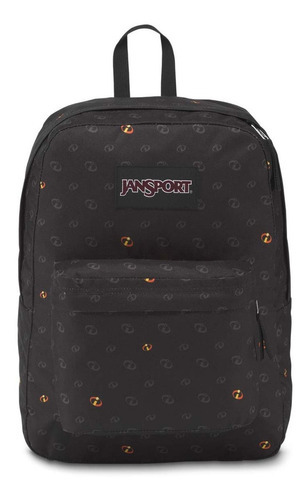 Mochila jansport superbreak Negra Increibles 2 Color Negro Diseño De La Tela Polyester