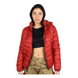 Campera Inflada Mujer Capucha Desmontable Oldtown Polo