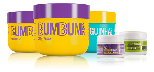 Kit 2x Bumbum Cream- Hidratante Corporal 200g + Barriguinha