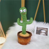 Cactus Peluche Electrónico Vibración Bailando Juguete Con Ca