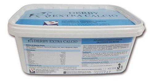 Derby Extra Calcio Sup. Calcificante Con Biotina 3kg