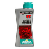 Aceite Motorex 4t Crosspower 10w/50 1litro 100% Sintetico