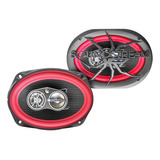 Bocinas Para Auto 6x9 Fibra Carbono 4 Vías  Soundstream