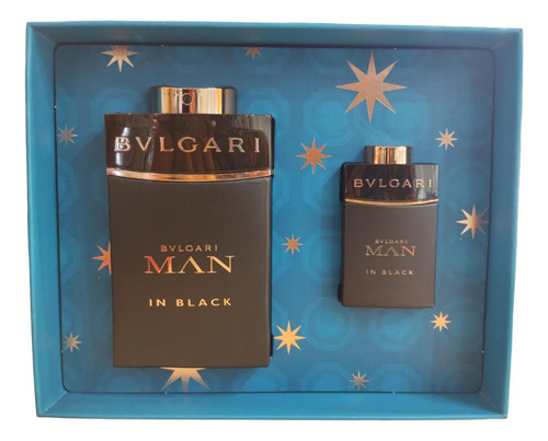 Perfume Bvlgari Man In Black Eau De Parfum 100ml/15ml.