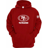 Sudadera 49ers De San Francisco Con Gorro Y Cangurera