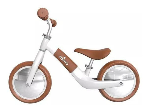 Bicicleta Sin Pedales De Balance Para Niños Mima Bike Zoom Color Blanco