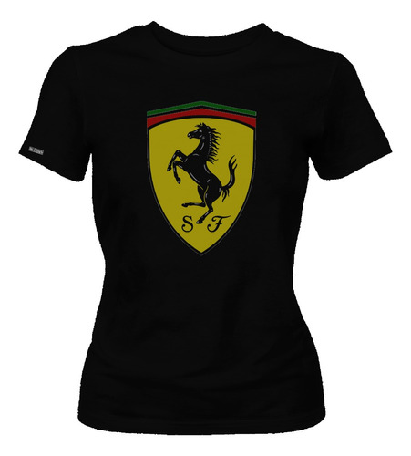 Camiseta Dama Mujer Logo Autos, Moto, Carreras Dbo2