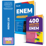 Kit Apostila Enem E Vestibular + Livro Questões Comentadas