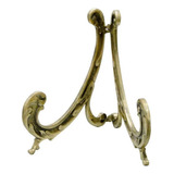 Suporte Para Pratos Decorativos E Azulejos Em Bronze Lindo Cor Prato Porta Pratos