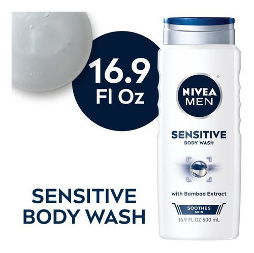 Nivea Men Sensitive Bodywash  500ml 