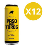 Paso De Los Toros Tónica Lata 269ml Pack X12 Zetta Bebidas