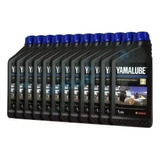 Aceite Yamalube Náutico Pack X12 Litros Para Motor 2 Tiempos