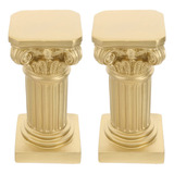 Ganazono 2 Piezas De Pilares Romanos, Columnas Griegas, Mini