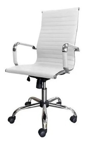 Sillon Silla Oficina Escritorio Aluminium Shuller Alta