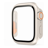 Funda Y Cristal Para Apple Watch Band Series 8 7 6 To Ultra